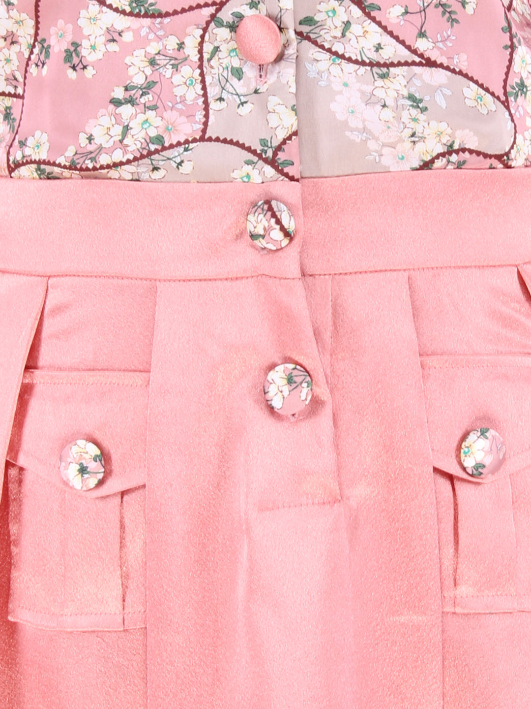 Baby Girls Midi/Knee Length Casual Dress  (Pink, 3/4 Sleeve)